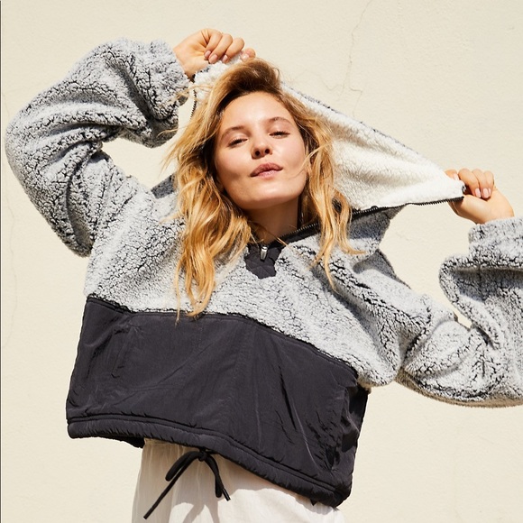 Free People Jackets & Blazers - Free People BFF Fleece Sweater